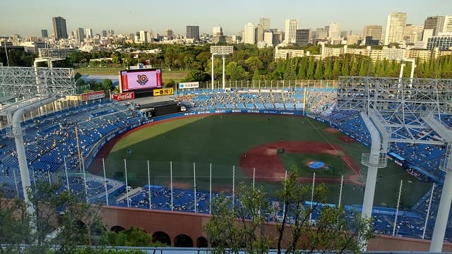 東京都新宿区のプロ野球観戦