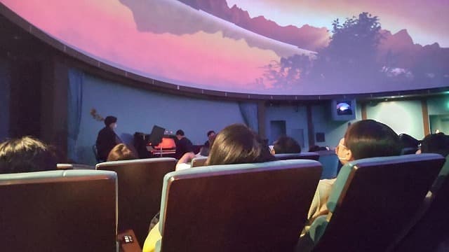 東京都銀座のコニカミノルタ・プラネタリア東京