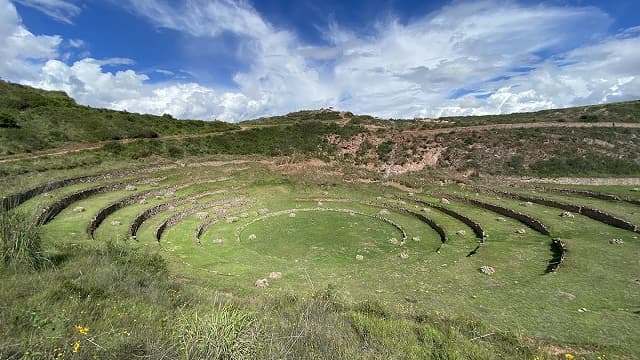 ペルー・ウルバンバのモライ遺跡