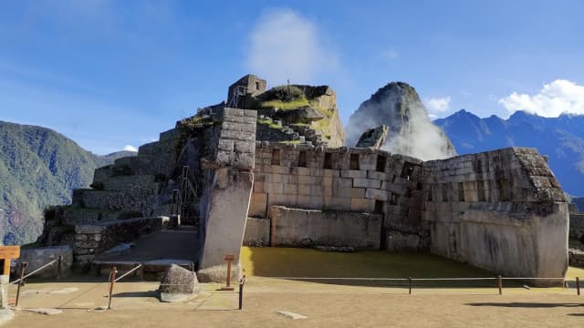 ペルー・マチュピチュの主神殿