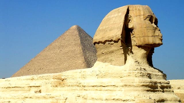 エジプト・ギーザの大スフィンクス