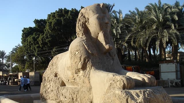 エジプト・メンフィスのスフィンクス