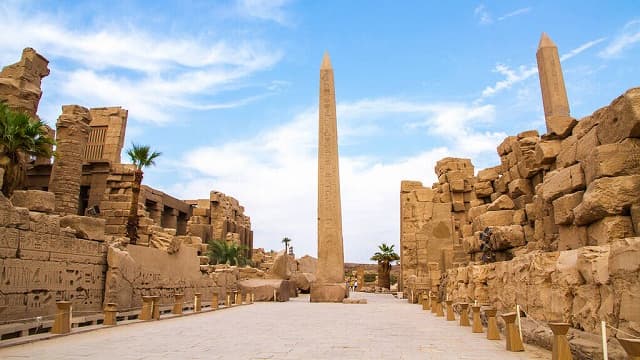 エジプト・ルクソールのカルナック神殿・オベリスク