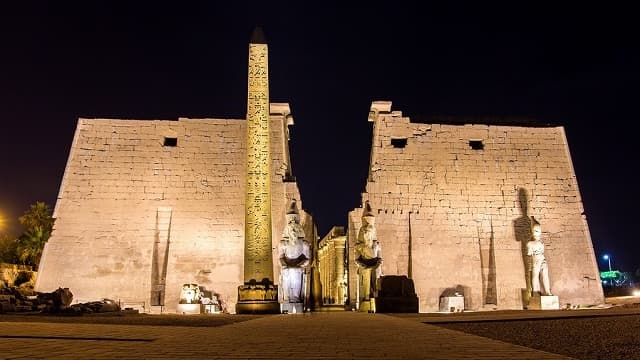 エジプト・ルクソールのルクソール神殿