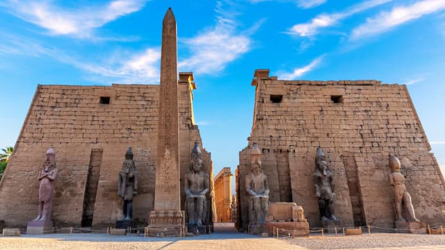 エジプト・ルクソールのルクソール神殿