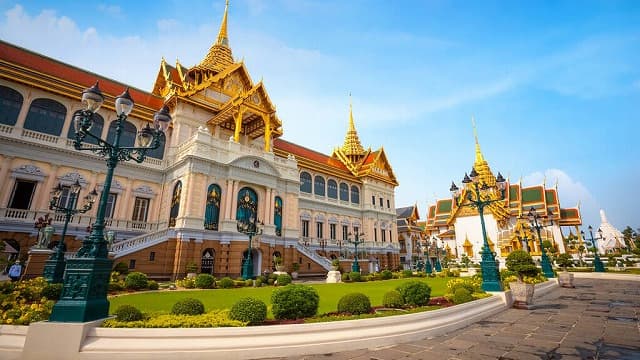 タイ・バンコクのチャクリー・マハ・プラサート宮殿