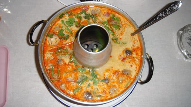 タイ料理のトムヤンクン