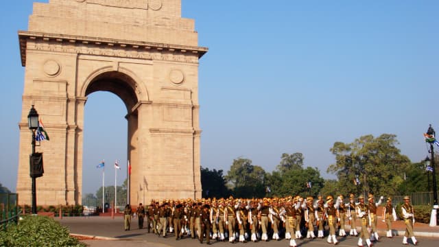 インド・デリーのインド門