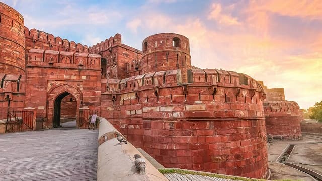 インド・アーグラーのアーグラー城塞