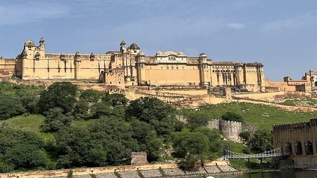 インド・ジャイプルのアンベール城