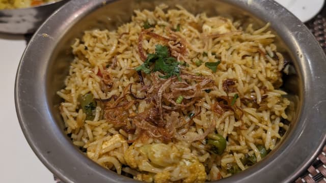 インド料理のビリヤニ
