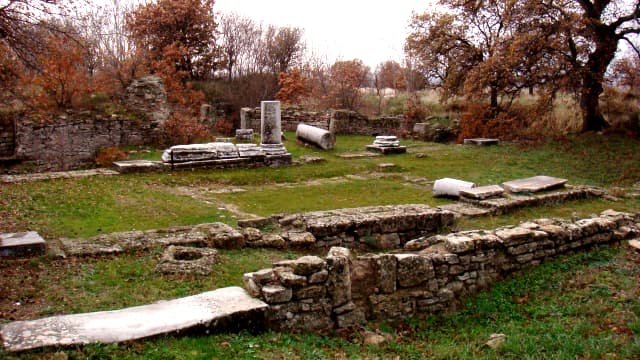 トルコ・チャナッカレのトロイ遺跡・