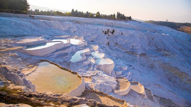 トルコ・デニズリのパムッカレ