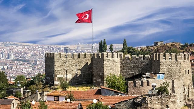 トルコ・アンカラのアンカラ城