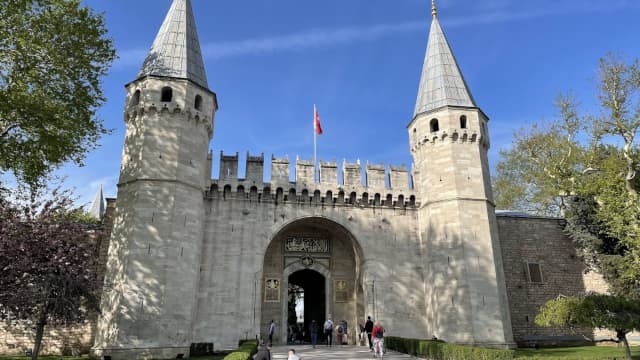 トルコ・イスタンブールのトプカプ宮殿・挨拶の門