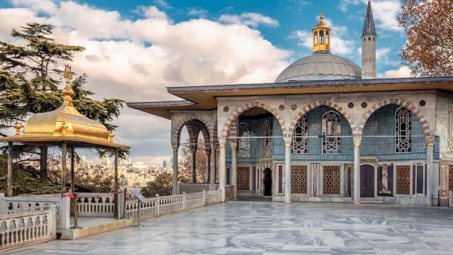 トルコ・イスタンブールのトプカプ宮殿・テラス