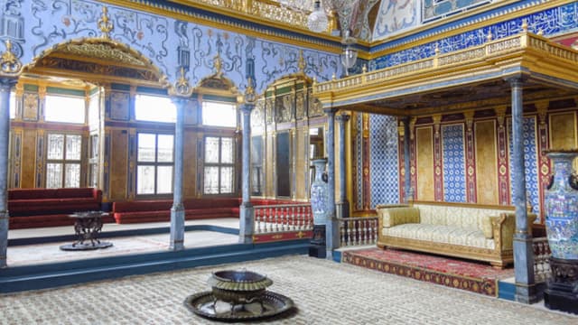 トルコ・イスタンブールのトプカプ宮殿・ハレム