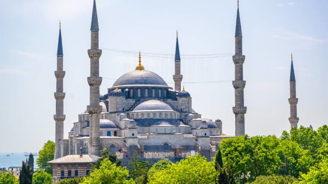 トルコ・イスタンブールのスルタンアフメト・モスク