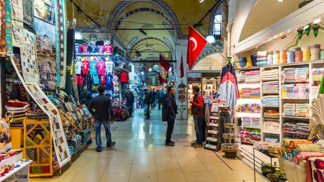 トルコ・イスタンブールのグランドバザール