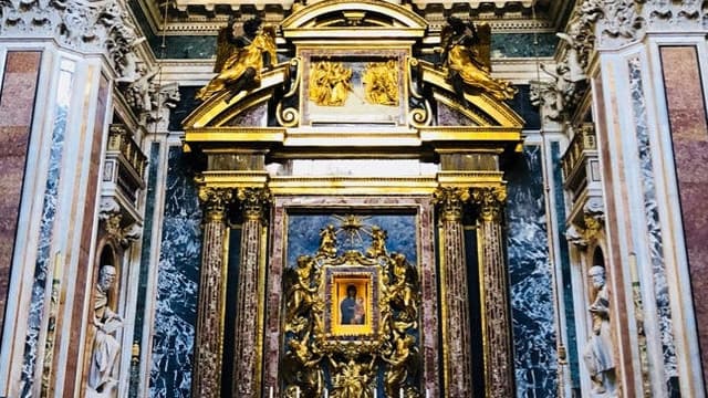 イタリア・ローマのサンタ・マリア・マッジョーレ大聖堂_パオリーナ礼拝堂