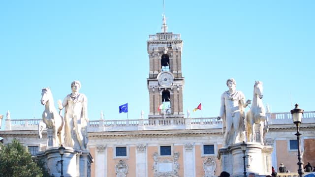 イタリア・ローマのディオスクロイ