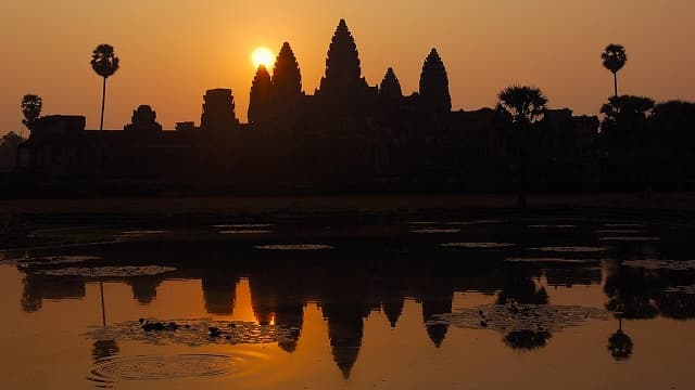 カンボジア・シェムリアップのアンコール・ワット