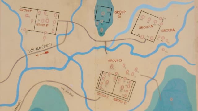 ベトナム・ミーソン遺跡概略図