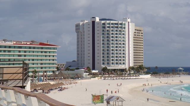 メキシコ・カンクンのビーチリゾート