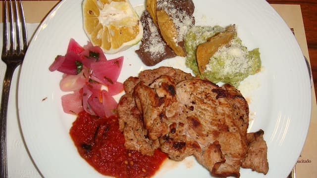 メキシコ料理のポジョ･アサード