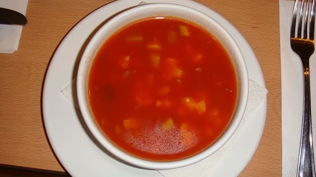 メキシコ料理のアステカ・スープ