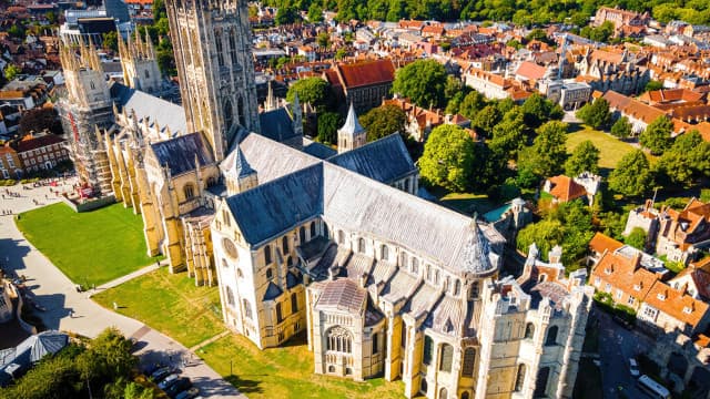 イギリス・カンタベリーのカンタベリー大聖堂