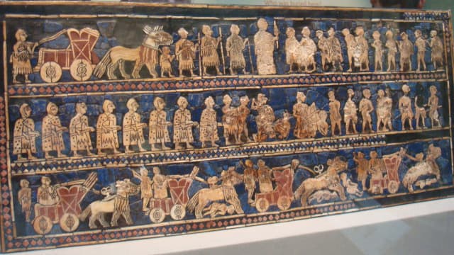 イギリス・ロンドンの大英博物館＿ウルのスタンダード