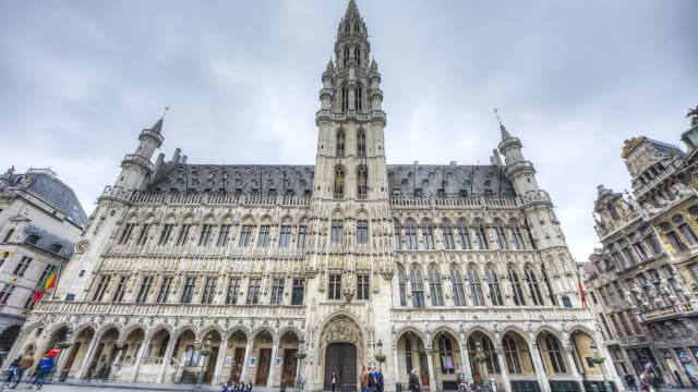 ベルギー・ブリュッセルのグラン・プラス＿市庁舎