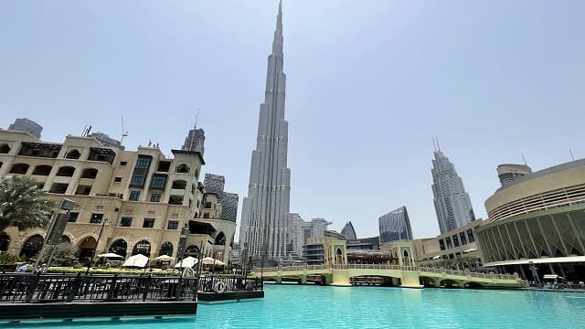 アラブ首長国連邦・ドバイのブルジュ・ハリファ