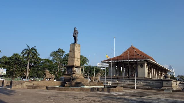 スリランカ・コロンボの独立広場