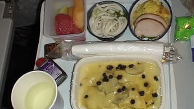 機内食:JAL ロサンゼルス→成田