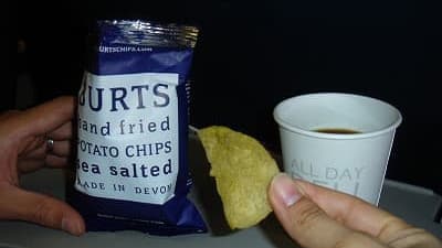 機内食:AIR FRANCE ロンドン→ニース