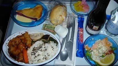 機内食:AIR FRANCE ロンドン→成田