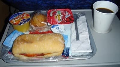 機内食:AIR FRANCE ロンドン→成田