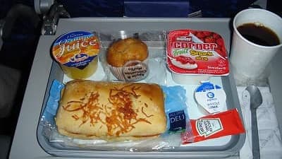 機内食:AIR FRANCE ロンドン→成田