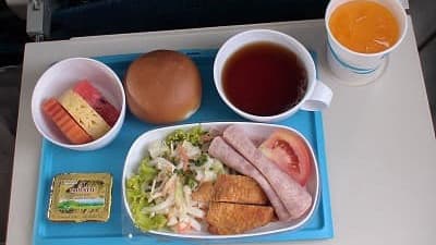 機内食:BANGKOK AIR バンコク→スコータイ