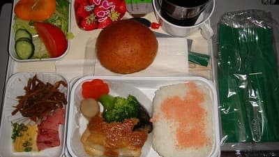 機内食:Alitalia 成田→ミラノ