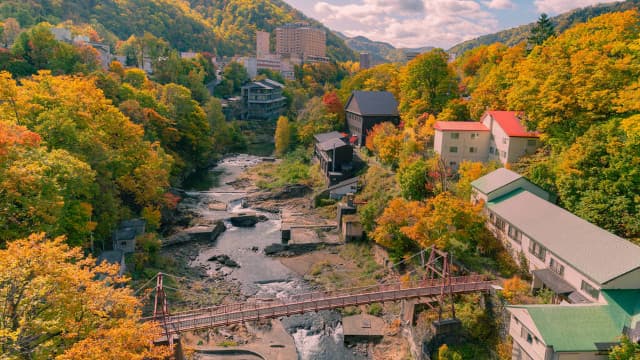 北海道札幌市の定山渓温泉