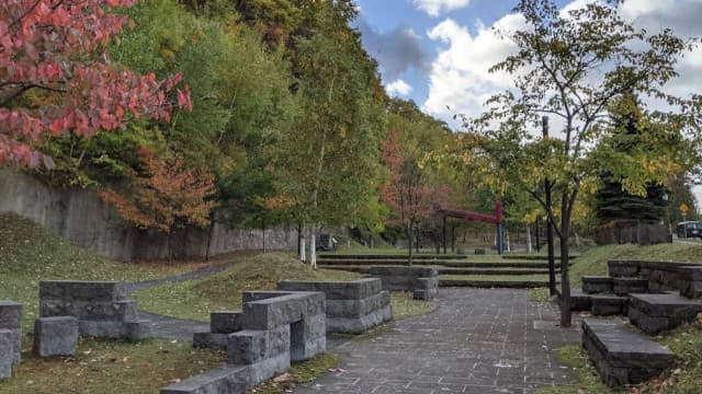 北海道札幌市の札幌軟石ひろば