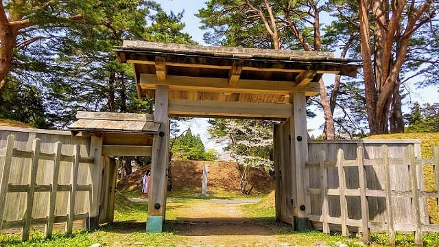 北海道北斗市の松前藩戸切地陣屋跡