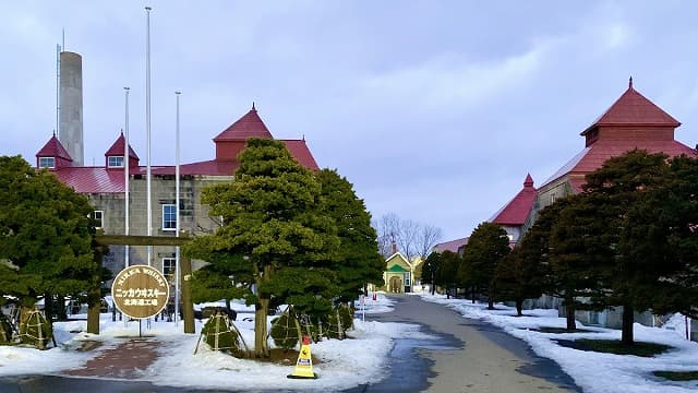 北海道余市郡のニッカウヰスキー余市蒸溜所