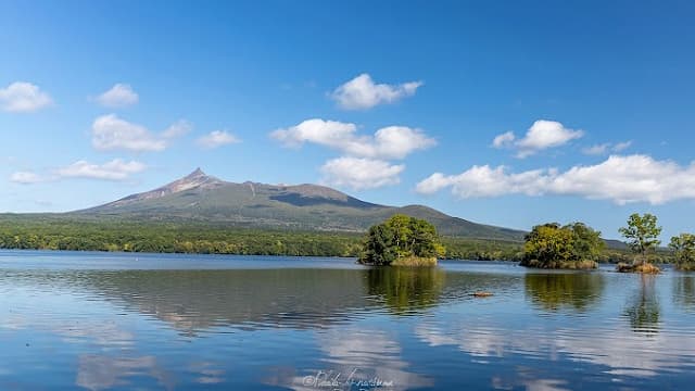 北海道亀田郡の大沼国定公園
