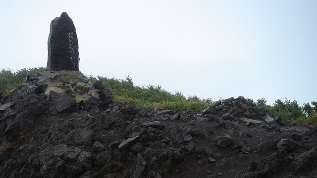 北海道利尻郡の長官山