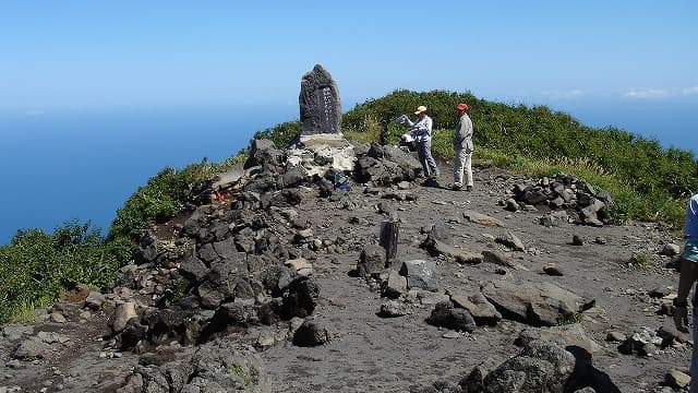 北海道利尻郡の長官山