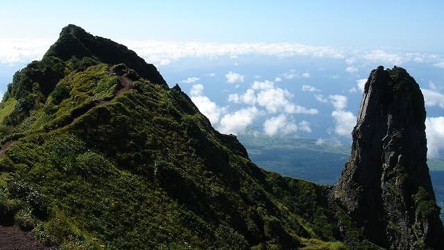 北海道利尻郡の利尻岳山頂